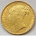AUSTRALIA 1885 . ONE 1 SOVEREIGN . MELBOURNE . GOLD